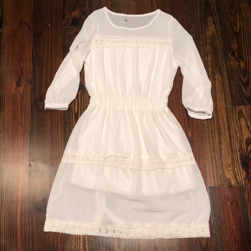 Clean White Dress
